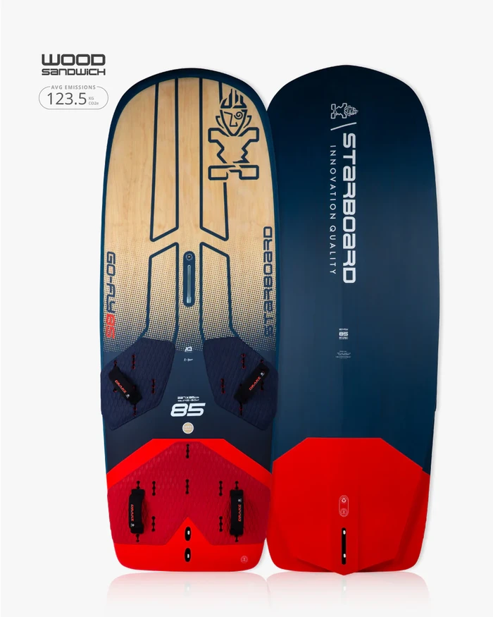 Starboard Windsurf Board GO FLY inklusive NOSE PROTECTOR Wood Sandwich 2025