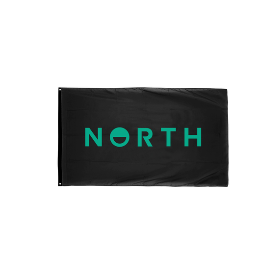 North Wordmark Flag Large
