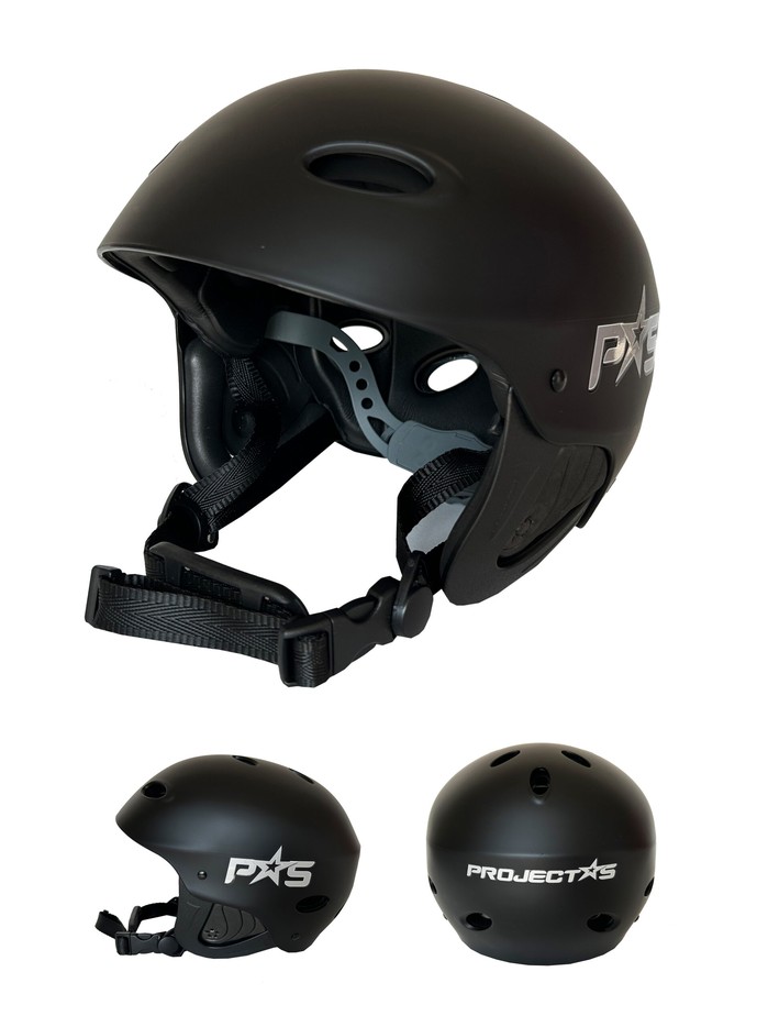 Project 5 Wassersport Helm Surf + Kite Schwarz