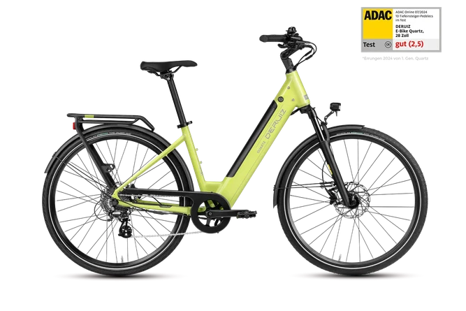 Deruiz Quartz E-Bike 28Zoll City Elektrofahrrad Next Generation 2026