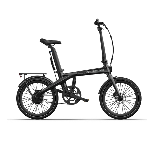ADO Air Carbon PRO E-Bike - E-Faltrad Set inklusive Schutzbleche, Gepäckträger, Ständer, Tragetasche