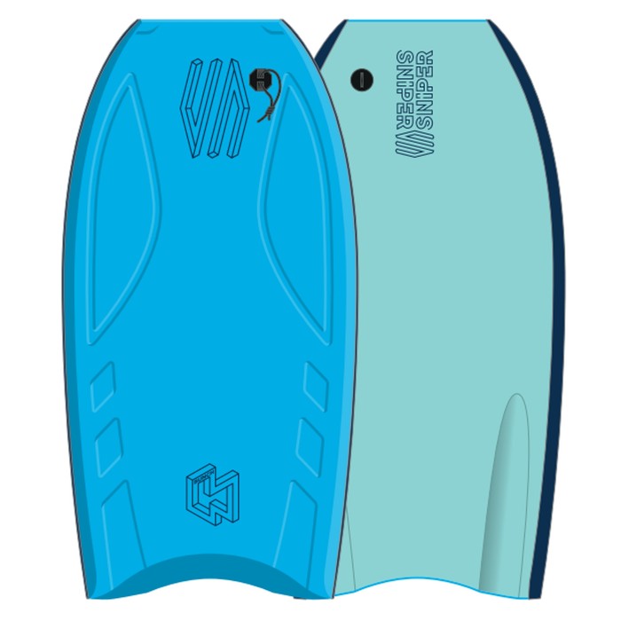 SNIPER Bodyboard BunchII EPS Stringer 36 Cyan