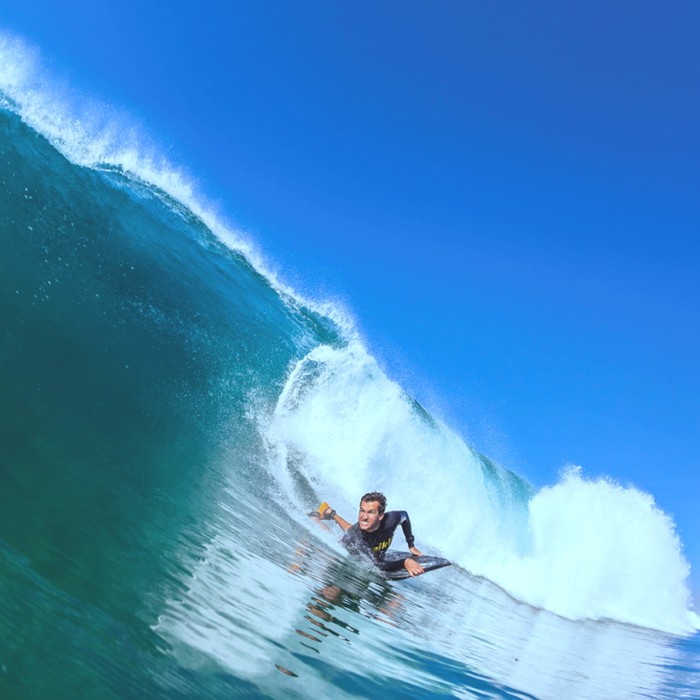 FLOOD Bodyboard Usurper 42 Orange Aqua