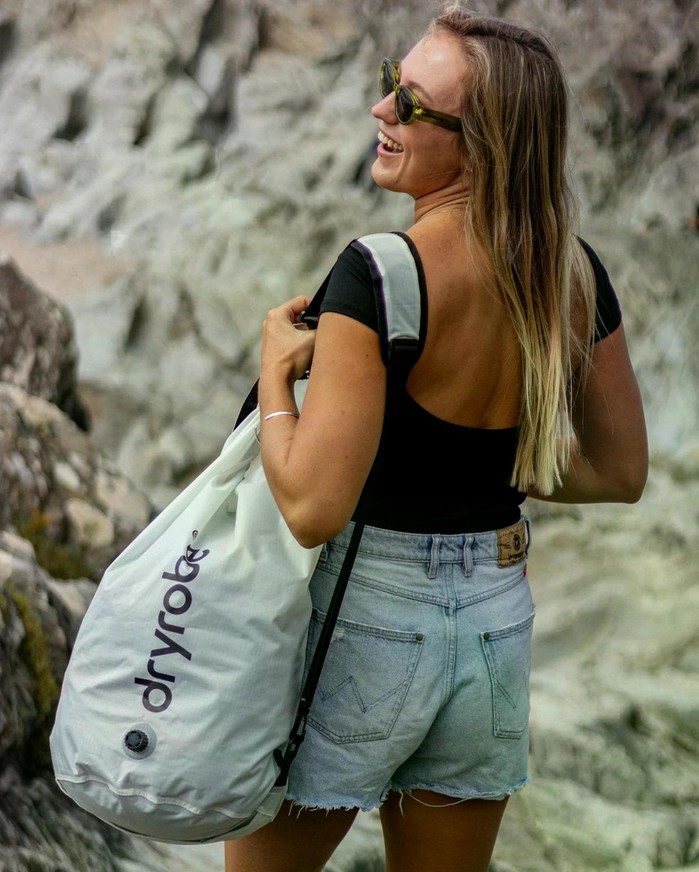 DRYROBE wasserdichter Packsack Drybag Stone