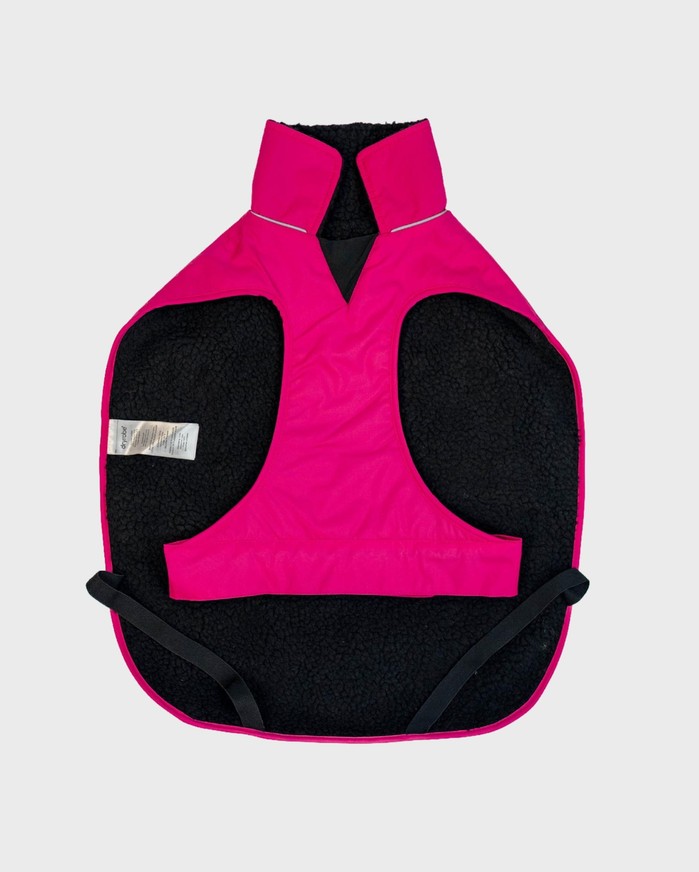 DRYROBE Dog Coat Hundemantel Pink Schwarz