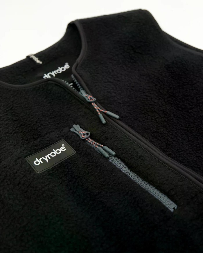 DRYROBE Thermo Weste Gillet unisex Schwarz