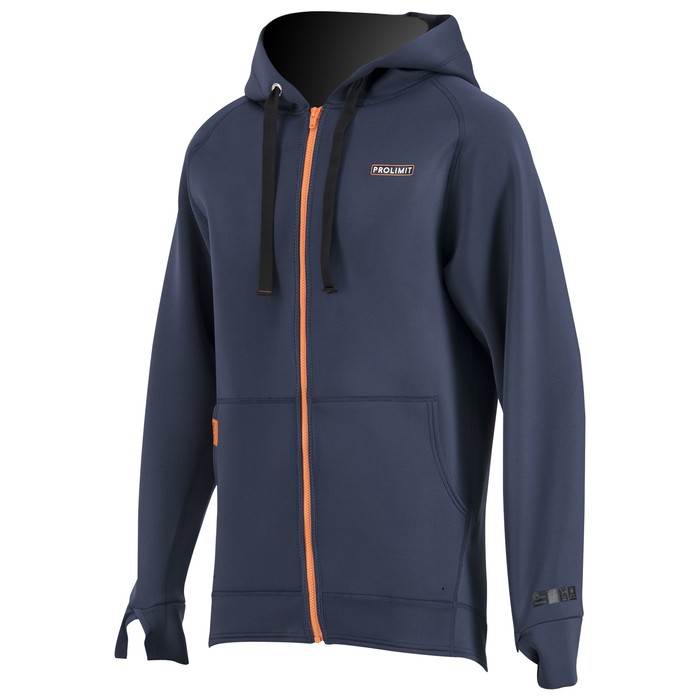 PROLIMIT SUP Neo Zipped Hoody 1.5mm SlBk/Or Slateblack
