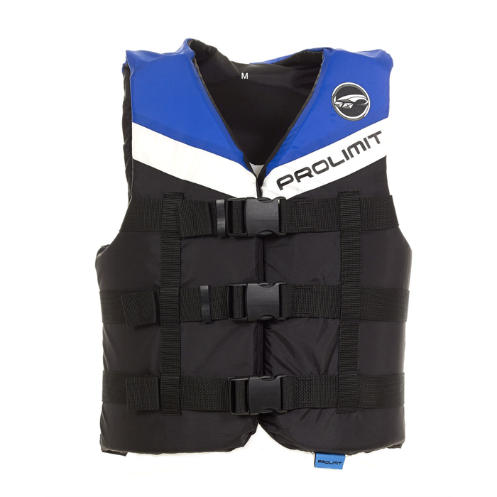 PROLIMIT Vest Nylon 3-Buckle Black/Blue