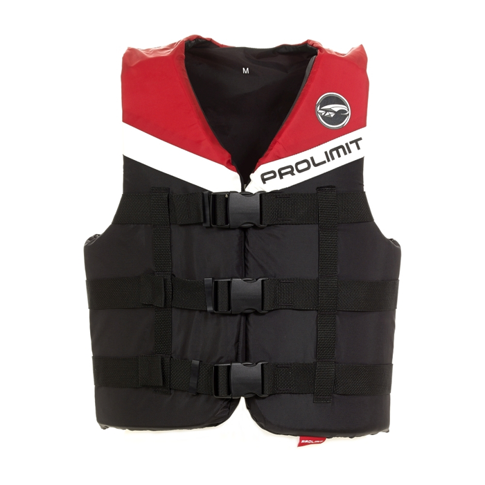 PROLIMIT Auftriebsweste Nylon 3-Buckle Black/Red 2023