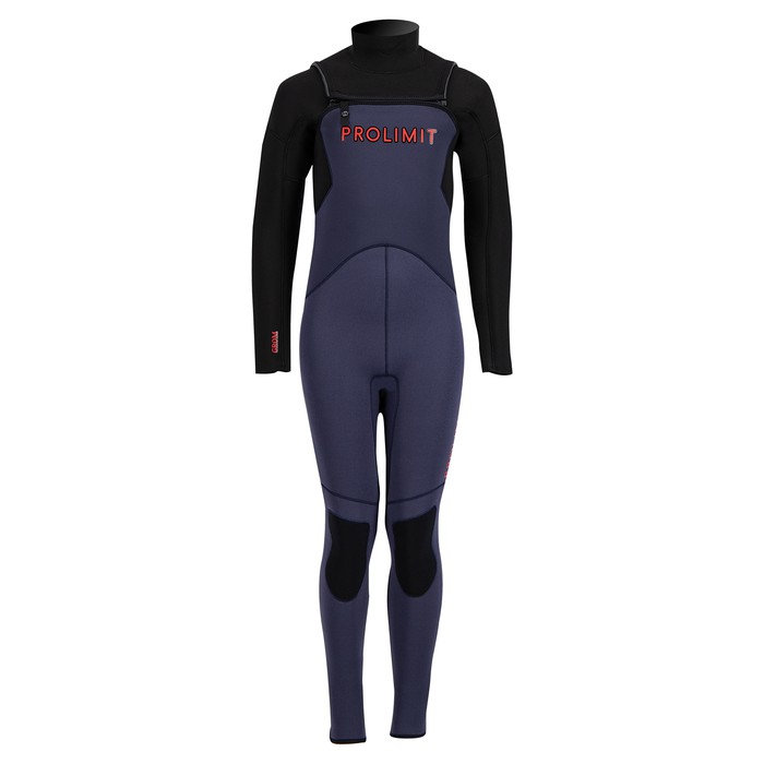 PROLIMIT Grommet Steamer 5/3 Freezip Blue/Red