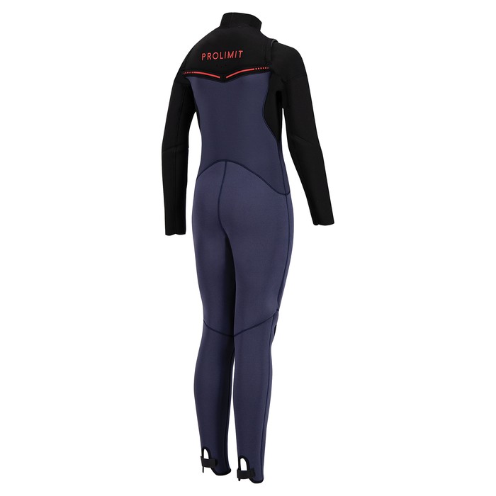 PROLIMIT Grommet Steamer 5/3 Freezip Blue/Red