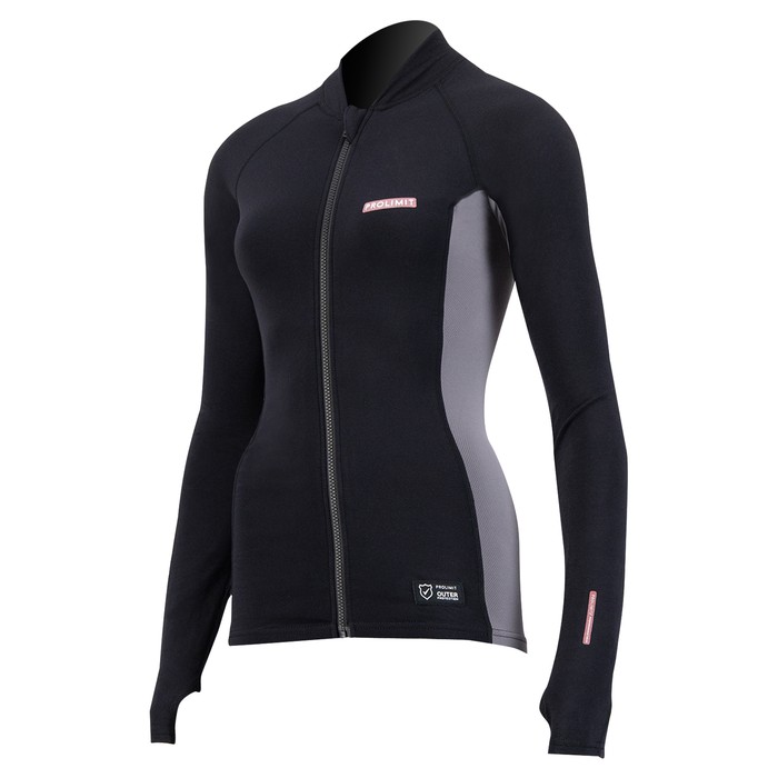 PROLIMIT Wmns SUP Top Convertible Black/Light Grey Damen
