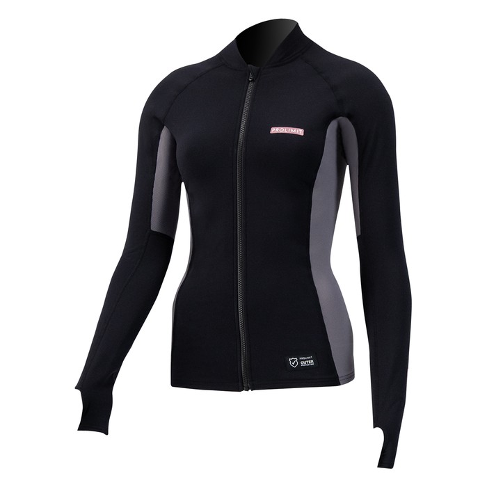 PROLIMIT Wmns SUP Top Convertible Black/Light Grey Damen