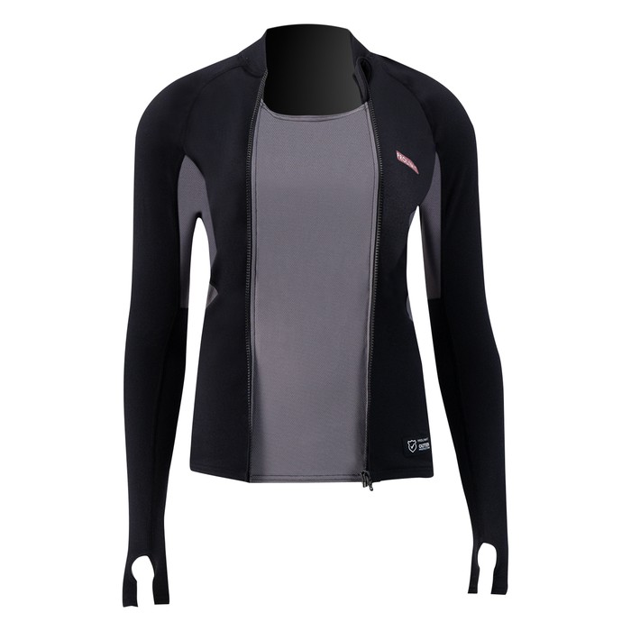 PROLIMIT Wmns SUP Top Convertible Black/Light Grey Damen