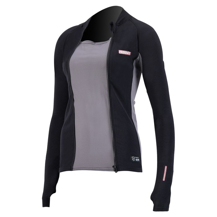 PROLIMIT Wmns SUP Top Convertible Black/Light Grey Damen