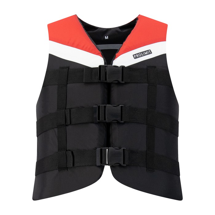 PROLIMIT Auftriebsweste Nylon 3-Buckle Black/Red 2023