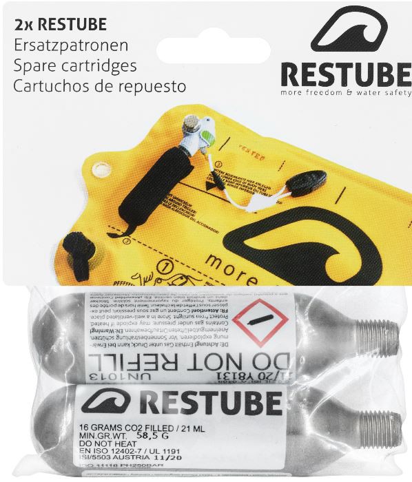 Restube CO2 Ersatzpatronen (16g)