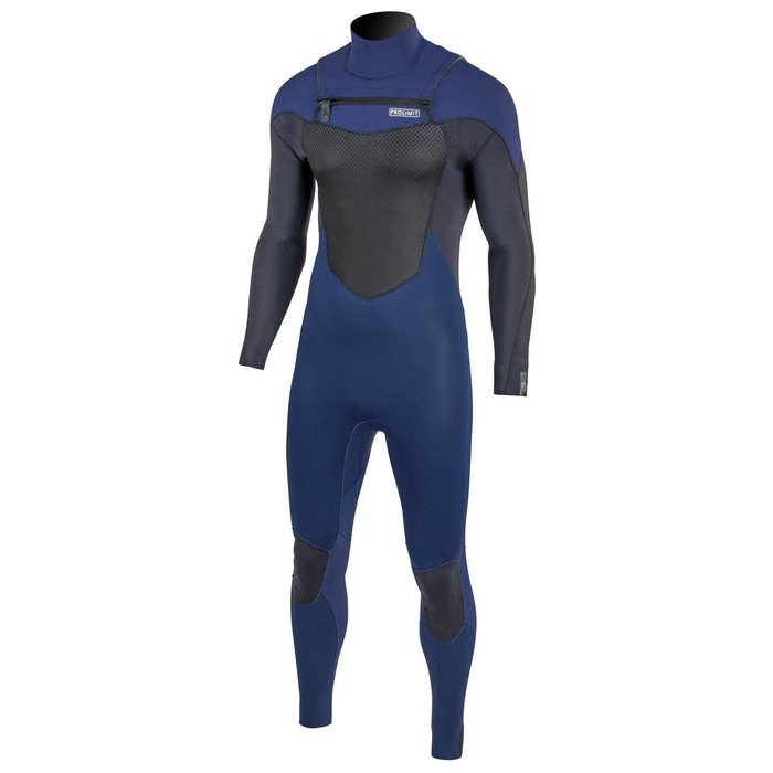 PROLIMIT Neoprenanzug Fusion Steamer Freezip 5/3 (Young Adults) DL GBS Navy Herren Langarm 2024