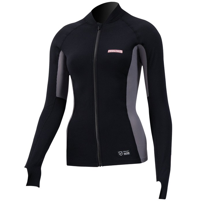 PROLIMIT Wmns SUP Top Convertible Black/Light Grey Damen