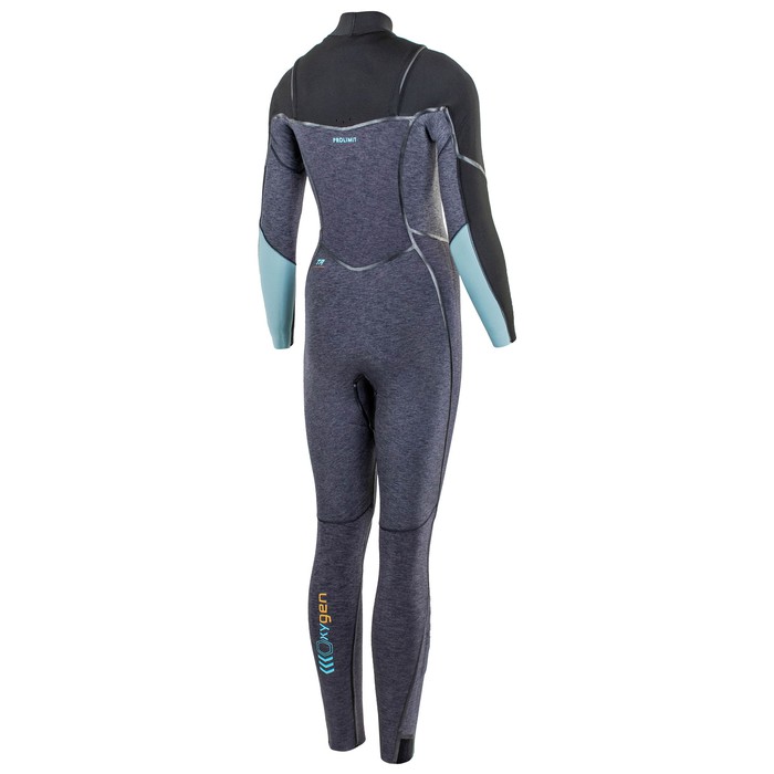 PROLIMIT Neoprenanzug Oxygen TR Steamer 6/4 Freezip DL FTM Black/Turqoise Damen Langarm 2024