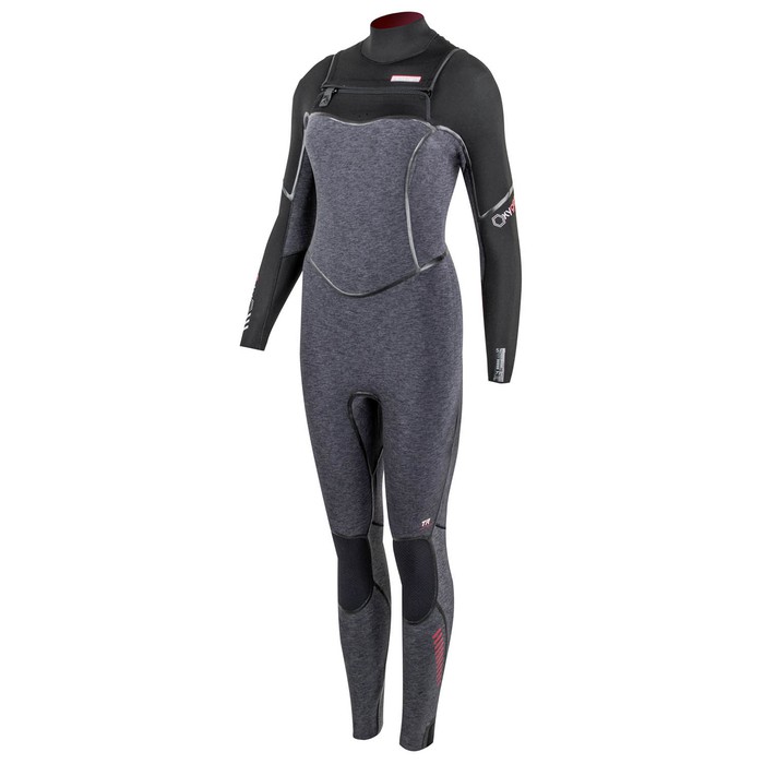 PROLIMIT Neoprenanzug Oxygen TR Steamer 6/4 Freezip DL FTM Black/Wine Damen Langarm 2024