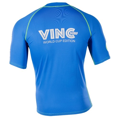 VINC MEN RASHGUARD BLUE UV-SHIRT