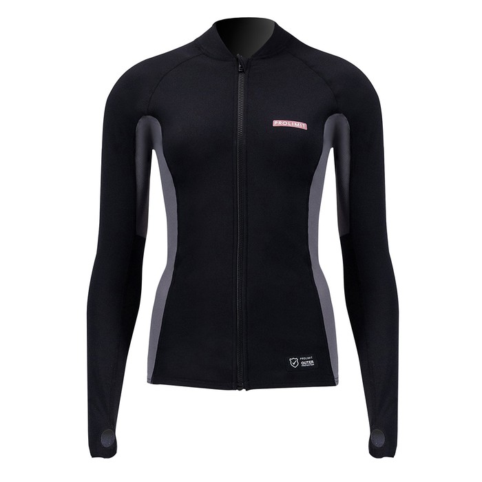 PROLIMIT Wmns SUP Top Convertible Black/Light Grey Damen