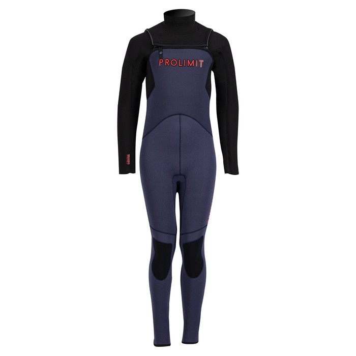 PROLIMIT Grommet Steamer 5/3 Freezip Blue/Red