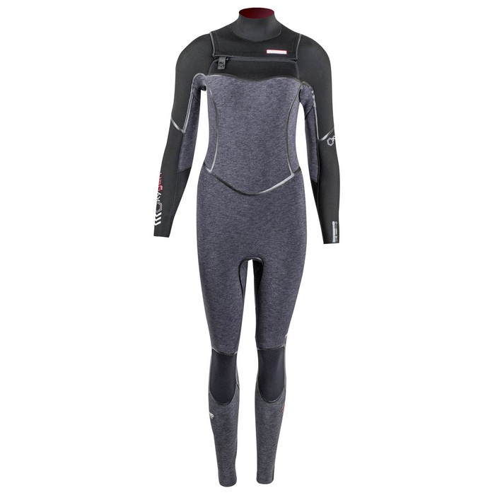 PROLIMIT Neoprenanzug Oxygen TR Steamer 6/4 Freezip DL FTM Black/Wine Damen Langarm 2024
