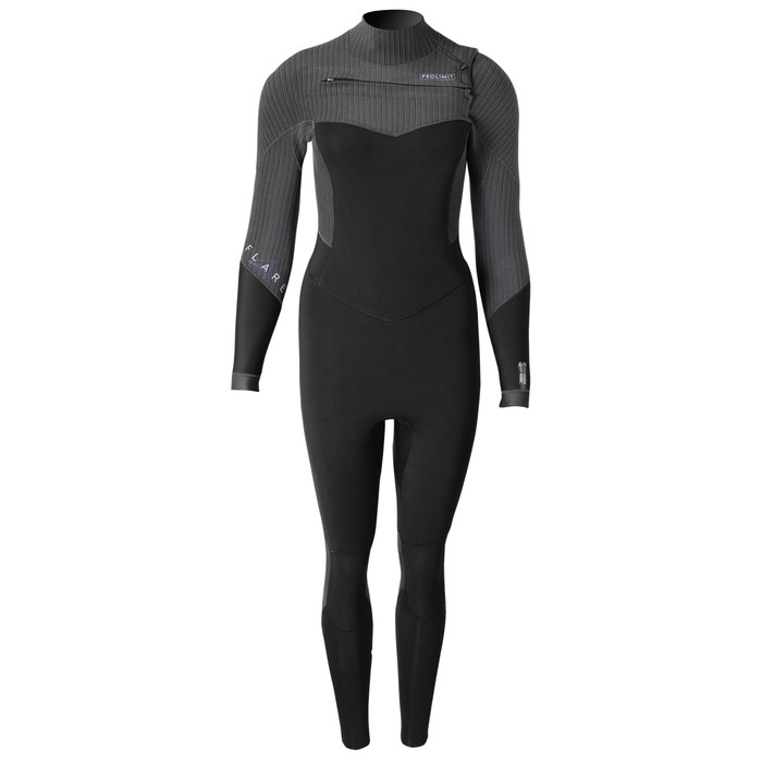 PROLIMIT Neoprenanzug Flare Steamer Free_X 6/4 DownAirflex - GBS Black/Lavender Damen Langarm 2024