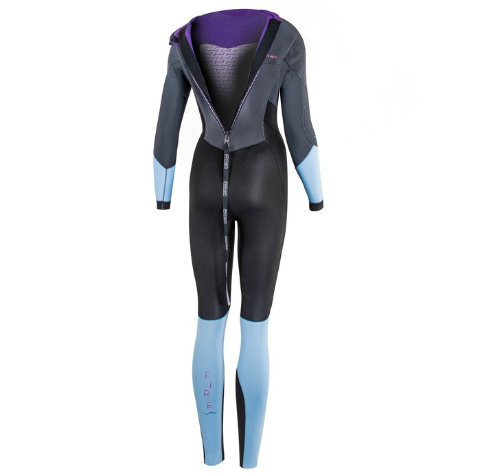 PROLIMIT Neoprenanzug Fire Steamer 5/3 DL GBS Black/DustyBlue/AcidPink Damen Langarm 2024