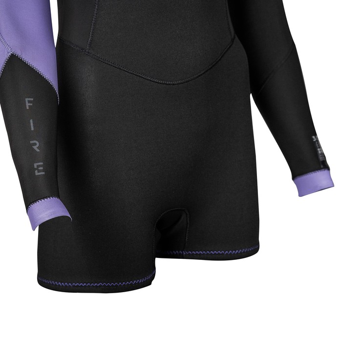 PROLIMIT Neoprenanzug Fire Sunset Shorty Free-X 3/2 - FL Lavender/Black Damen Langarm 2024