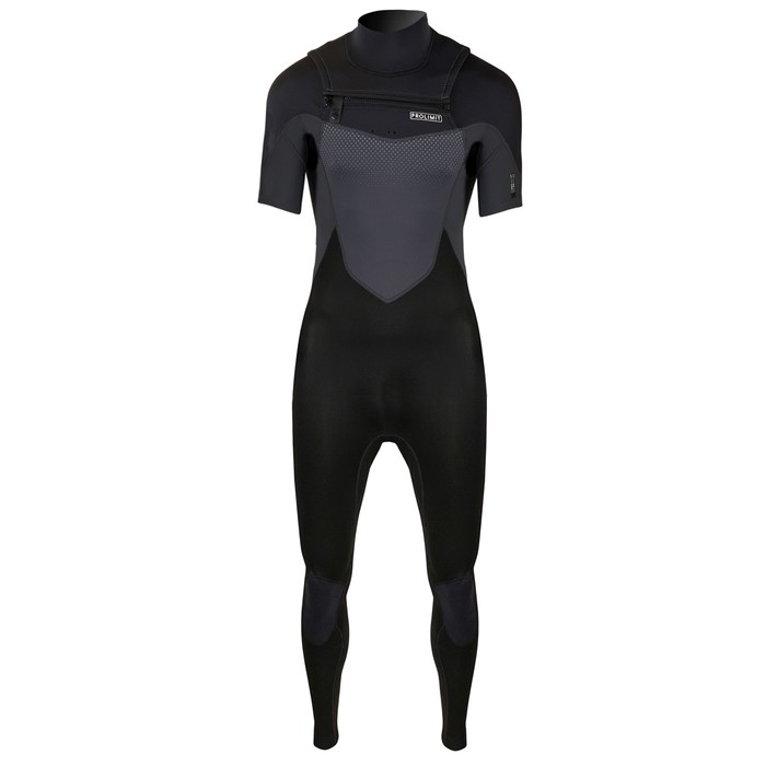PROLIMIT Neoprenanzug Fusion Steamer 3/2 Freezip Shortarm  DL Black Herren Kurzarm 2024