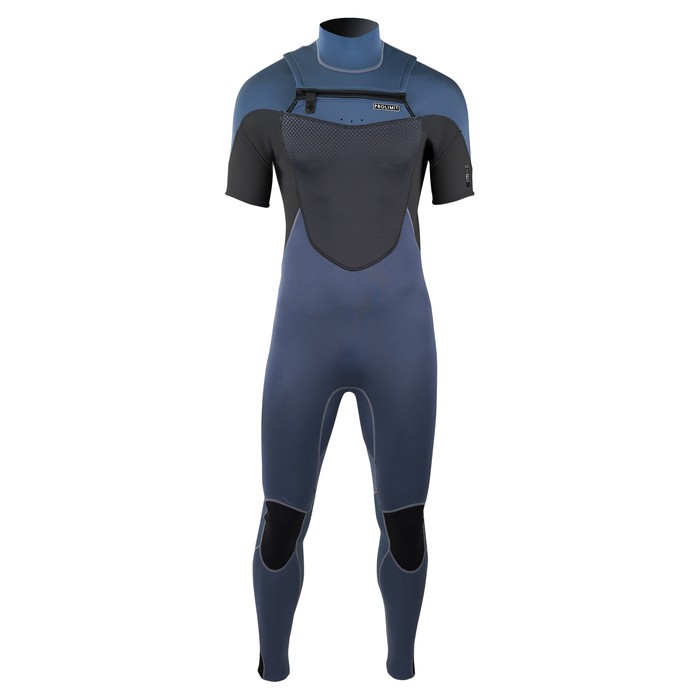 PROLIMIT Neoprenanzug Fusion Steamer 3/2 Freezip Shortarm  DL Misty Blue Herren Kurzarm 2024