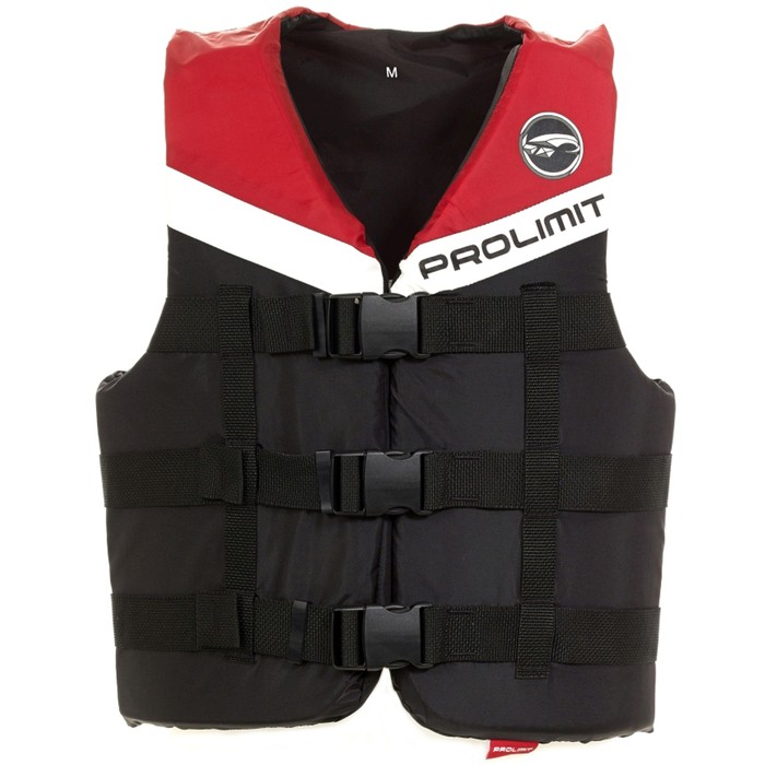 PROLIMIT Auftriebsweste Nylon 3-Buckle Black/Red 2023