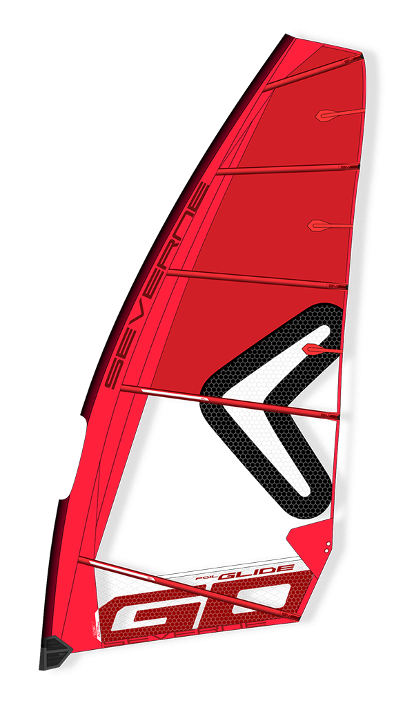 Severne Windsurf Foil Segel IQ FGO red 2026