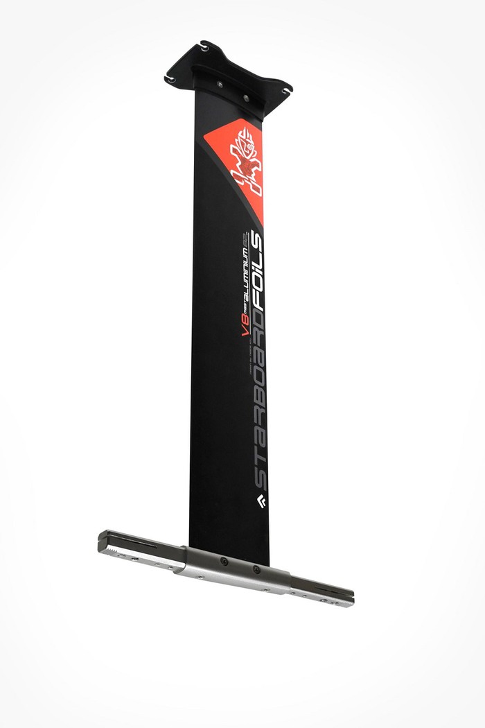 Starboard Foil Mast Set Aluminium V8 Top Plate for Quick Lock II 2024
