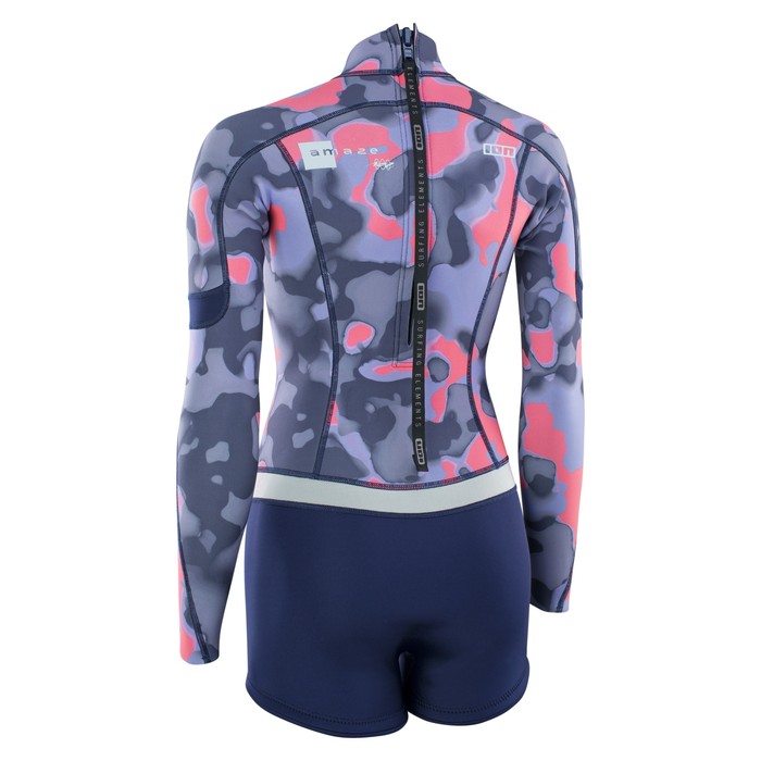 ION Neoprenanzug Amaze Shorty 2.0 LS Back Zip Damen Langarm 2023