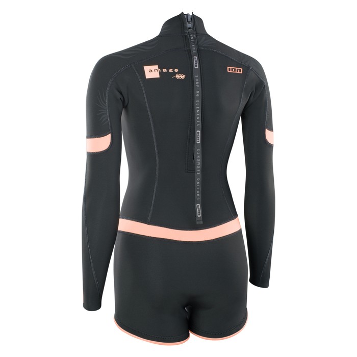 ION Neoprenanzug Amaze Shorty 2.0 LS Back Zip Damen Langarm 2023