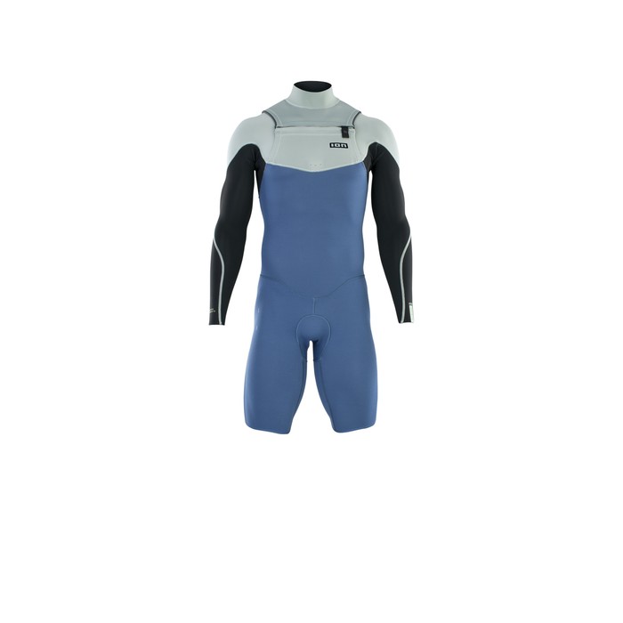 ION Neoprenanzug Element 2/2 Shorty LS Front Zip Herren Langarm 2024