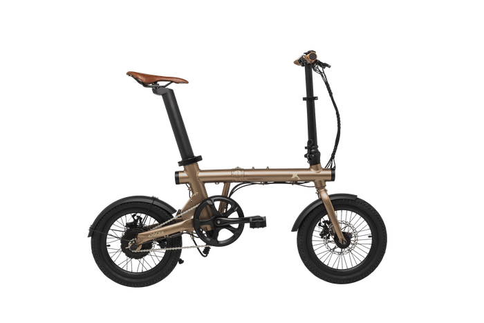 eXXite XXS e-bike Klappfahrrad Kupfer matt