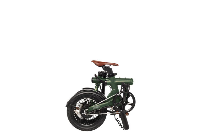 eXXite XXS e-bike Klappfahrrad green