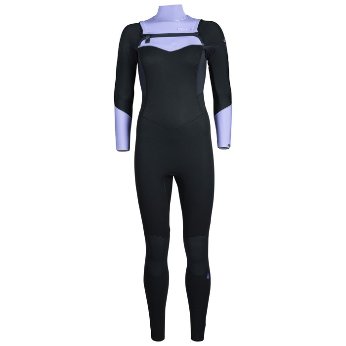 Prolimit Fire Steamer Freezip 3/2 Q-lining - GBS Black/Lavender 2024