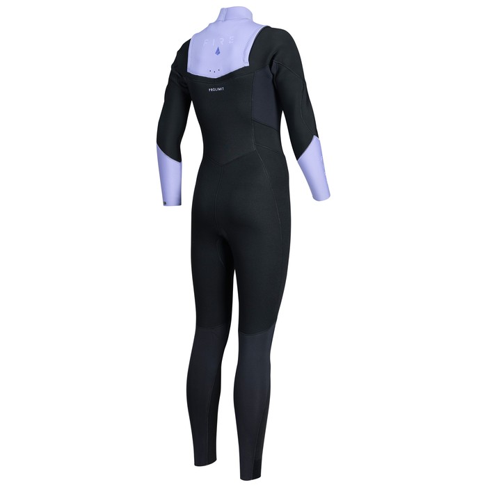 Prolimit Fire Steamer Freezip 3/2 Q-lining - GBS Black/Lavender 2024
