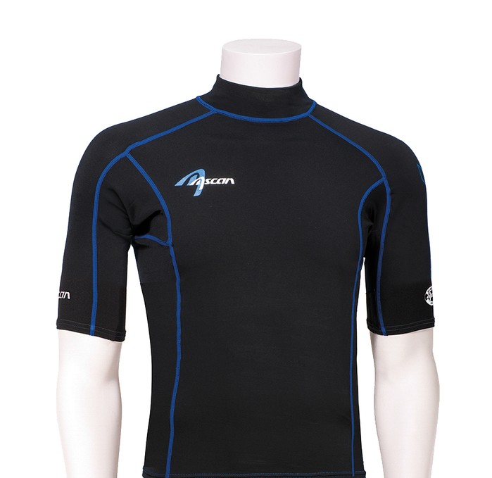 Ascan Thermoshirt 1/2 Thermo UV-Schutz Rash Vest Neopren Unterzieher