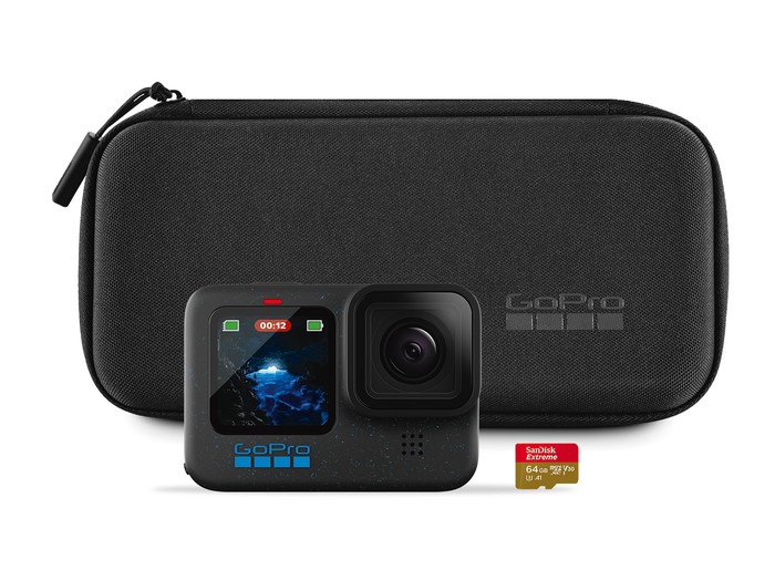 GoPro Action Kamera HERO12 Black Specialty (Sport) Bundle inklusive GRATIS Rolltop All-Weather Backpack