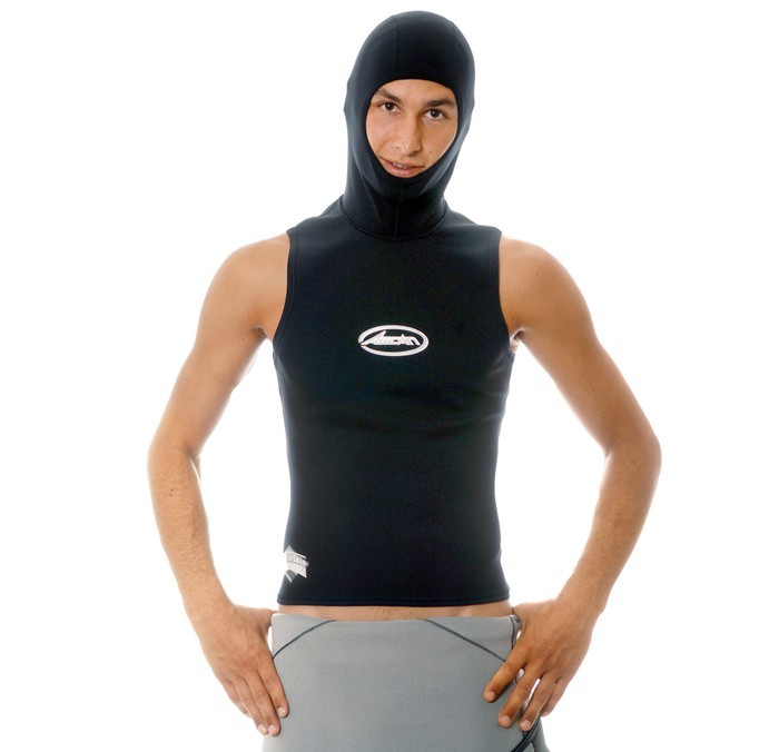 Ascan Metalite Hoodvest Herren Neopren Unterzieher