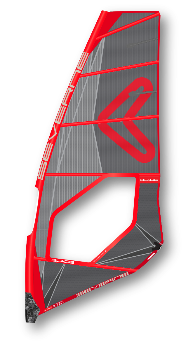 Severne Windsurf Segel BLADE anthrazit 2025 DEMO
