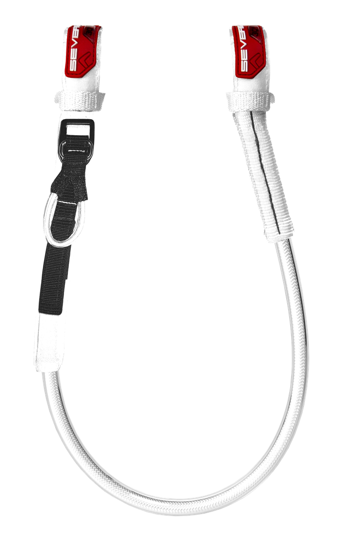 SEVERNE Windsurf Trapeztampen RACE ADJ HARNESS LINES V2 white