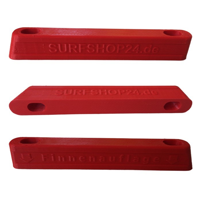 Surfshop24 Deluxe Windsurf Finnen Adapter Tuttle / Deep Tuttle